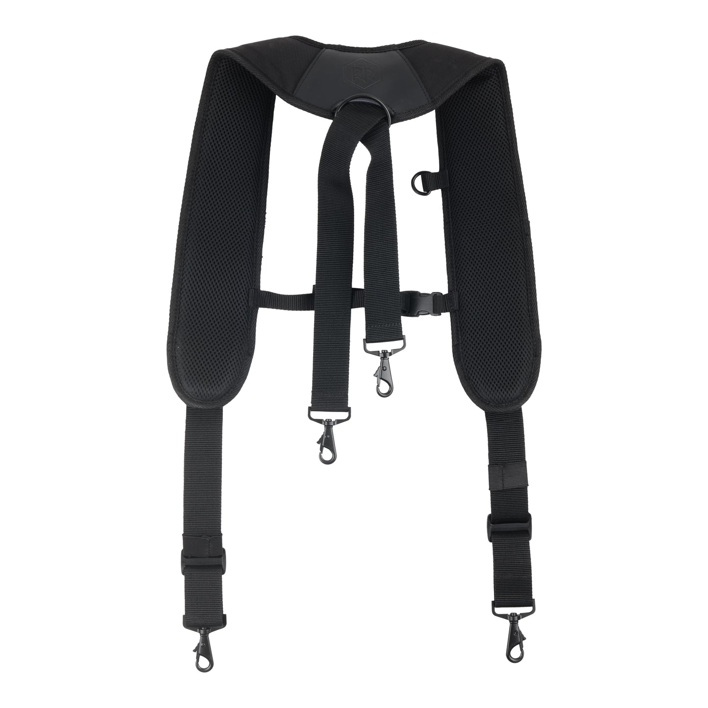 RR Buildings Suspenders for Tool Belt, Universal Size, Black