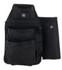 RR Buildings Tool Belt Dominant Pouch with Hammer Holster, Black