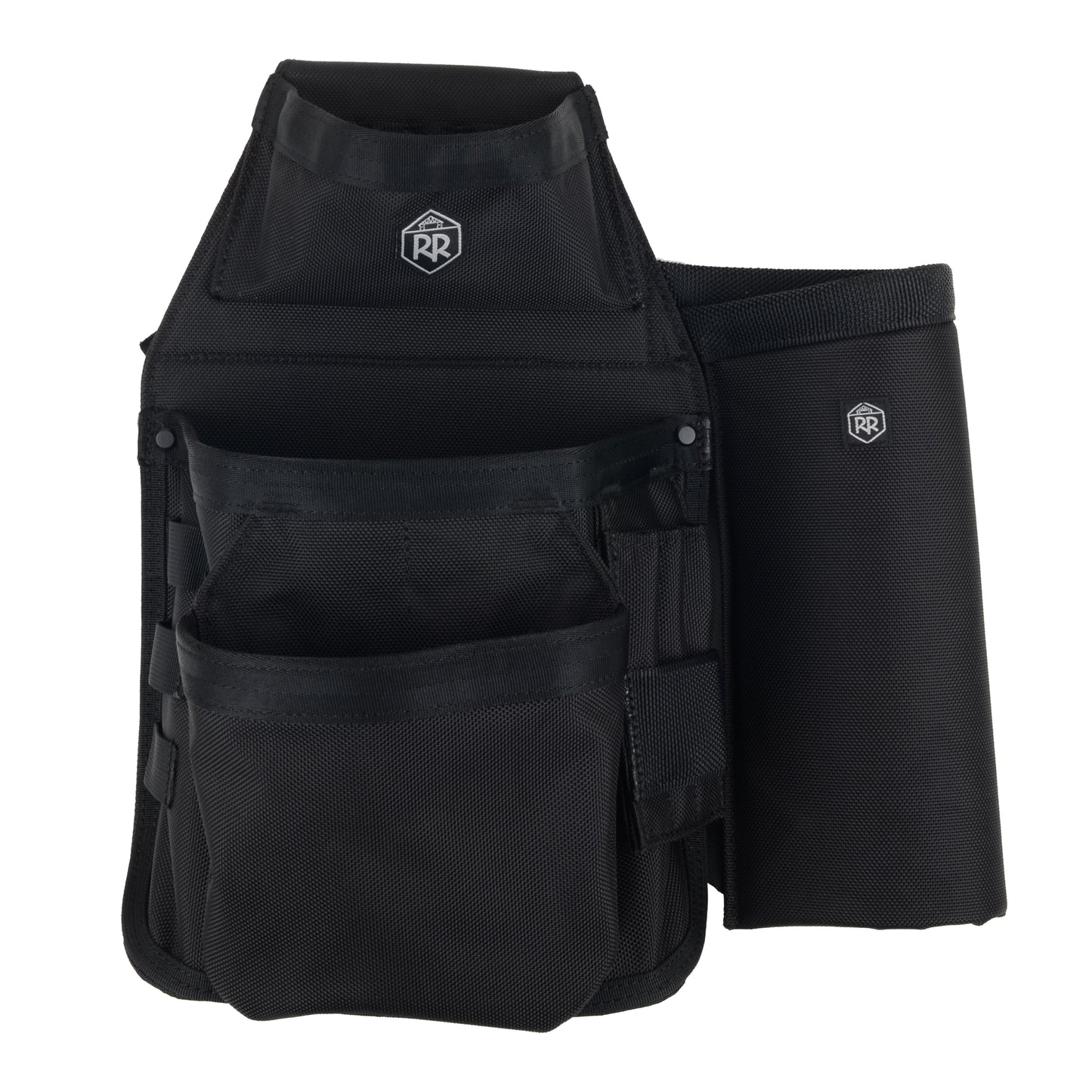 RR Buildings Tool Belt Dominant Pouch with Hammer Holster, Black
