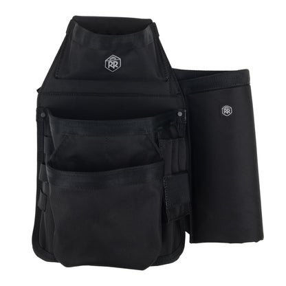RR Buildings Tool Belt Dominant Pouch with Hammer Holster, Black
