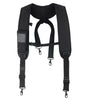 RR Buildings Suspenders for Tool Belt, Universal Size, Black