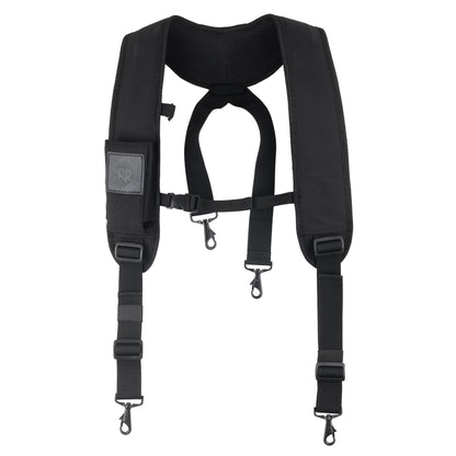 RR Buildings Suspenders for Tool Belt, Universal Size, Black
