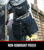 RR Buildings Tool Belt Non-Dominant Pouch, Black