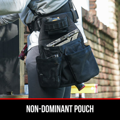 RR Buildings Tool Belt Non-Dominant Pouch, Black