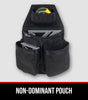 RR Buildings Tool Belt Non-Dominant Pouch, Black